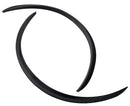 2Pcs Carbon Fiber Universal Car Wheels Anti Collision Mud Eyebrow Trim Fender Rubber Protector Strip