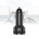 Bakeey 2.4A Dual USB Ports VOOC 3.0 Flash Charging LED Light Car Charger For OPPO R11 R15 R17 HUAWEI XIAOMI S10 S10+