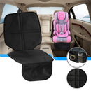 Black 45cm Leather With Pocket Baby Car Seat Cushion Non-slip Wear-resistant Anti-dirty Waterproof Pad