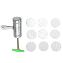 9 Mode Card Stainless Steel Manual Noodle And Pasta Maker Press Spaghetti Kitchen Meat Press