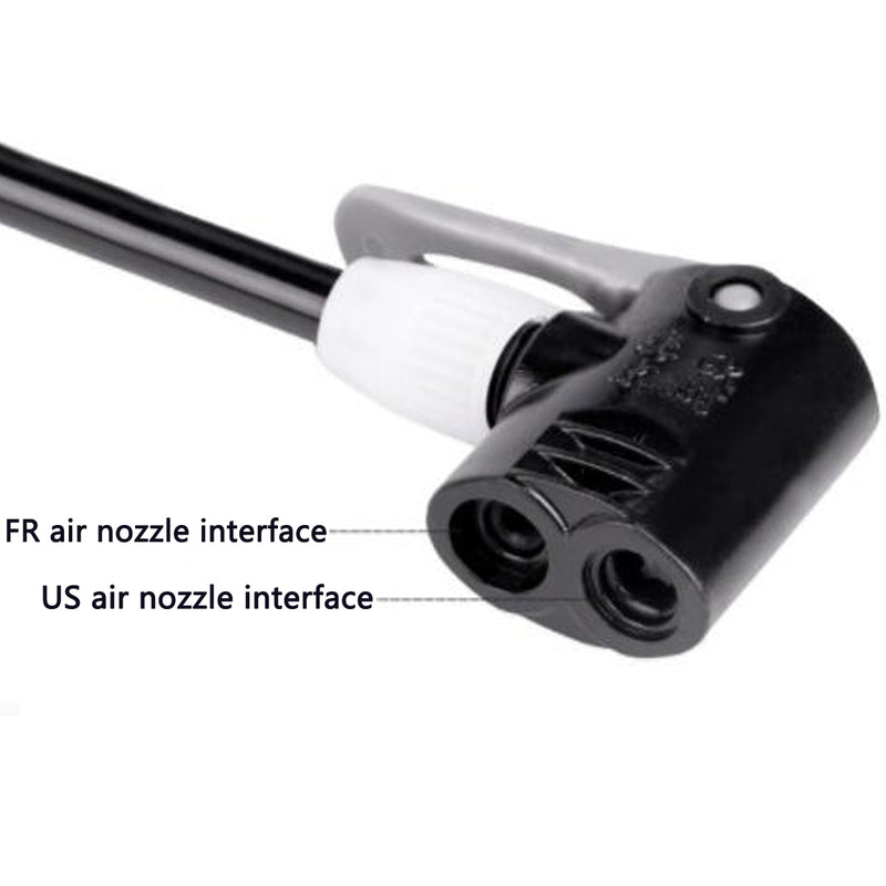 WHEEL UP Portable Bike Bicycle Cycling Air Pump Hand Ball Inflator High Pressure