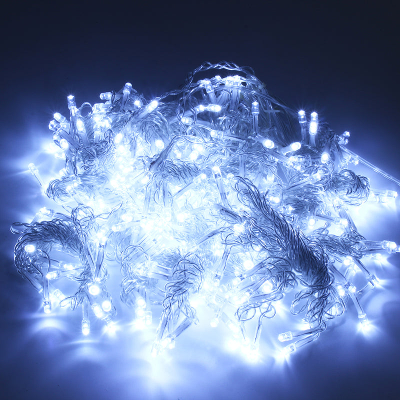 3Mx3M 300 LED White Bulb Fairy String Light Curtain Lamp Wedding Party Wedding Decor Outdoor Li