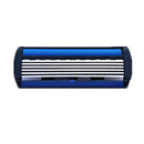 Man's Shaving Razor Manual Old-fashioned Shaver 6 Layers Razor 1 Razor Holder + 6 Blades