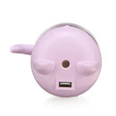 350ML 3 IN 1 Cute Cat Ultrasonic Humidifier Night Light Aromatherapy Diffusers USB Auto Air Freshener