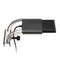 1.5W 8cm Adjustable 2835 LED Aquarium Fish Tank Super Slim Light Lamp Black