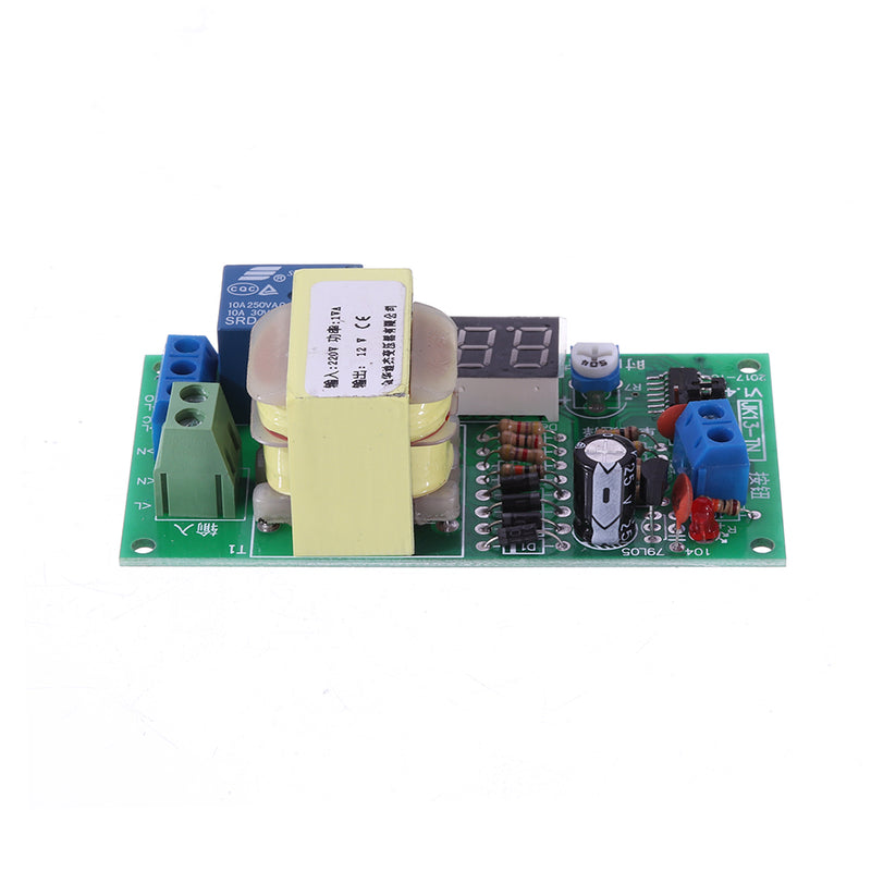 JK13-TN Countdown Relay Module 1-99S with Trigger Delay and Display 220V AC