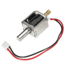 12V DC 0.43A Mini Electric Bolt Lock Push Pull Cylindrical Solenoid Lock 5mm Stroke