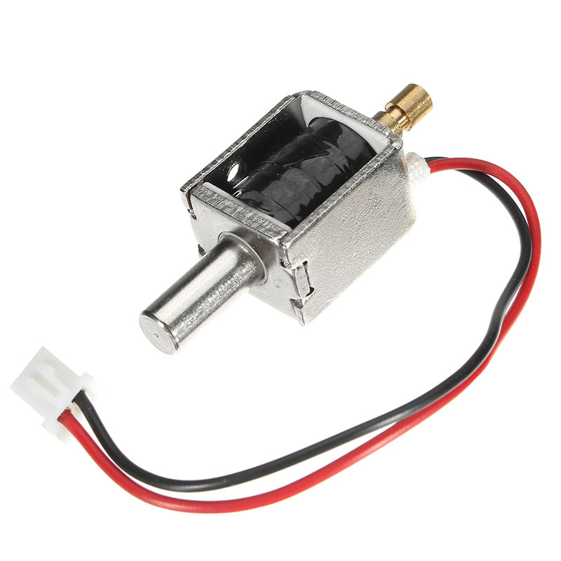12V DC 0.43A Mini Electric Bolt Lock Push Pull Cylindrical Solenoid Lock 5mm Stroke