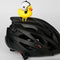 Cartoon Duck Bicycle Bells Handlebar Duck LED Head Light Ring Wind Duck & Helmet