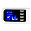 DL-CH19 4 USB Ports Intelligent Charger Charging Hub With LED Display