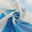 4PCS Bathroom Window Shower Curtain Set Beach Print Patent Prints Polyester