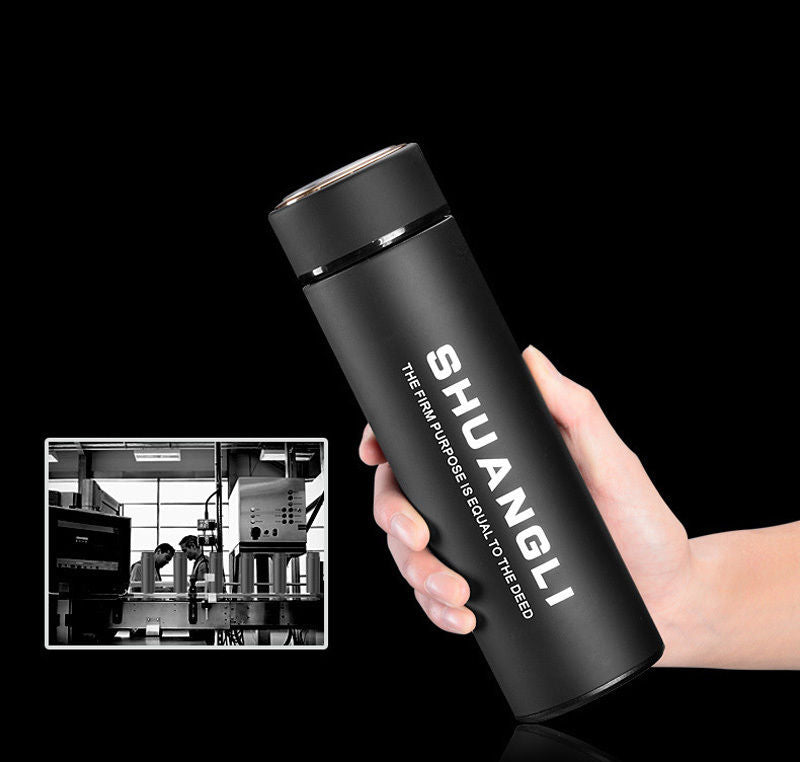 480ml Stainless Steel Vacuum Cup Portable Travel Insulated Bottle Drinking Mug Water Bottle