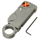 2Pcs RG6/59 Double Blades Fully Adjustable Wire Stripper Cutter Cable Stripping Tool