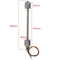 200mm Liquid Float Switch Water Level Sensor Stainless Steel Double Ball
