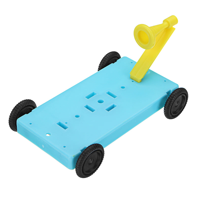 Ballon Recoil Car Physics Experiment DIY Science Educational Toys Kit