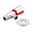 KCASA Chrome Brass Angle Valve Toilet Bathroom Laundry Machine Water Diverter Switch Accessories