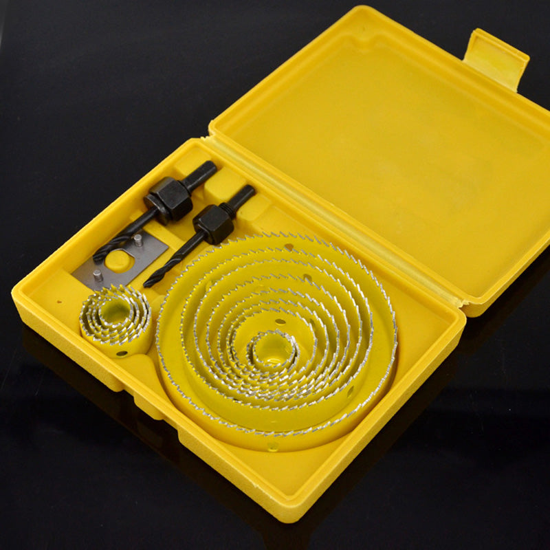 13pcs 19mm-127mm Hole Saw Cutter Set Woodworking Drill Bit Hole Saw Cutting Tool