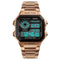 SKMEI 1335 Digital Watch Men Chronograph Alarm Watch Fashion Style Stainless Steel Sport Watch