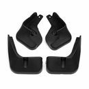 4Pcs Front Rear Car Mudguards Splash Fender For Nissan Versa / Latio / Almera 2012-2017