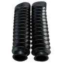 Motorcycle Front Fork Black Rubber Boots Dust Jacket Cover 200x50x38mm