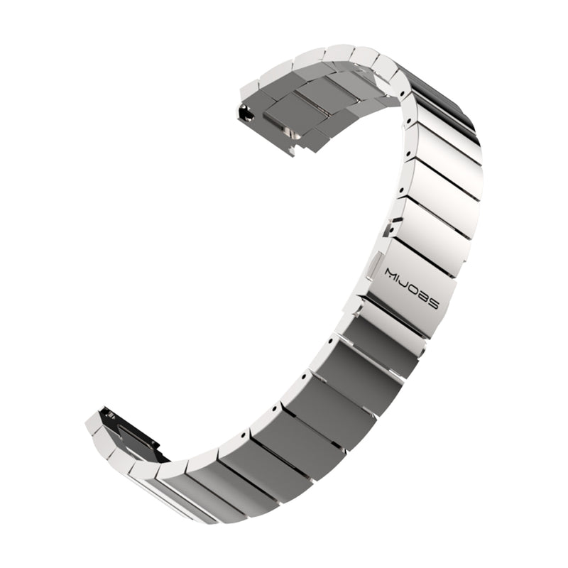 Mijobs Anti-lost Metal Pro Strap Simple Design Watch Band Full Steel Watch Strap for Xiaomi Mi Band3