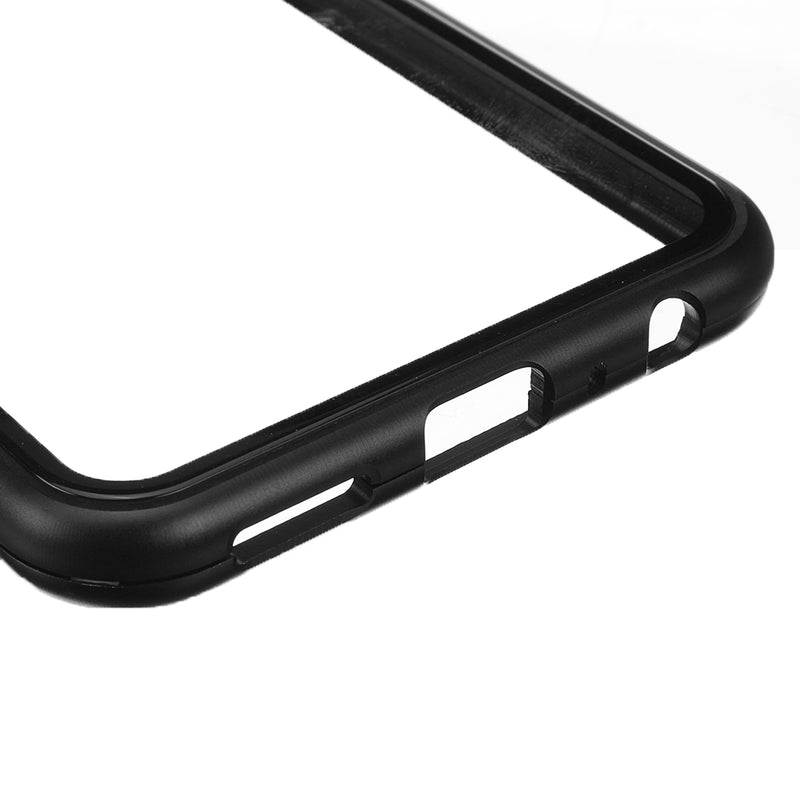 Bakeey Magnetic Adsorption Metal Tempered Glass Flip Protective Case for Xiaomi Mi9 Mi 9 Lite / Xiaomi Mi CC9