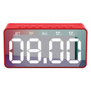 Bakeey BT506 Wireless bluetooth 5.0 Speaker LED Display Dual Alarm Clock TF Card 4D Bass Stereo Speaker with Mic