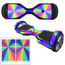 BIKIGHT PVC Waterproof Colorful DIY Sticker Decal For 6.5" Self Balance Balancing Electric Scooter