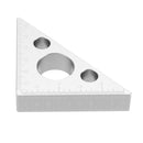 90 Degree Right Angle Height Ruler Aluminum Alloy Metric Inch Ruler for Woodworking