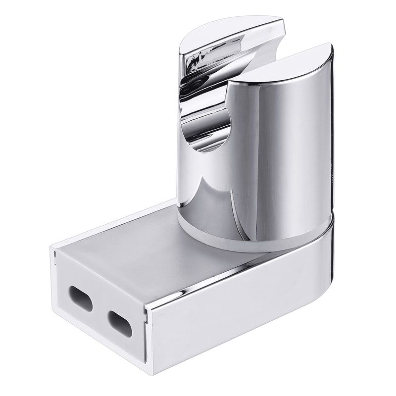 ABS Chrome Handheld Shower Head Bidet Sprayer Holder 360 Rotatable Adjustable Bracket Base