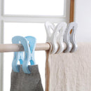 Strong Quilt Clip Large Double Plastic Drying Clips Hook Windproof Multifunctional Household Quilt Clothes Peg