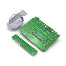 HDMI VGA 2AV LVDS ACC TTL LCD Display Controller 50pins Board Kit 800x480 resolution for Raspberry Pi