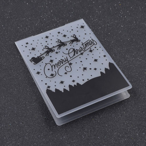 Christmas Transparent Decorations Sitcker Clear Stamps Silicone Seals For DIY Scrapbooking