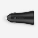 Xiaomi Car Charger Fast Dual Port Charging 37W Streamlined Black Matte