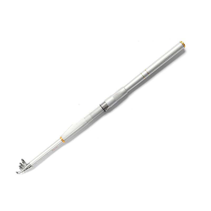 ZANLURE 2.1-3m Telescopic Fishing Rod Fiberglass Fiber Fiber Sea Pole Fishing Toolas
