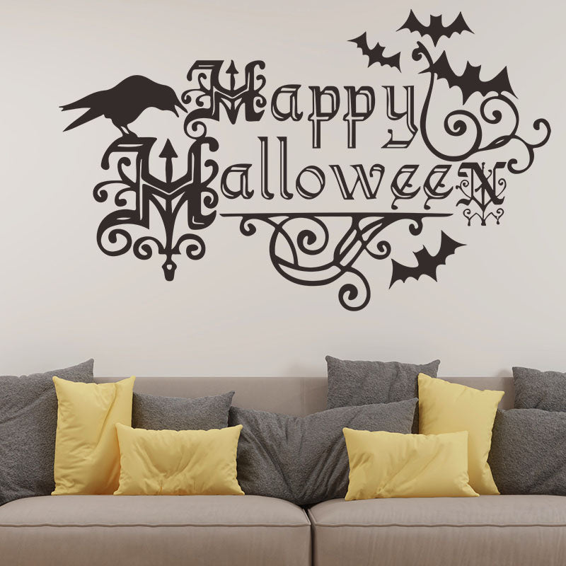 Miico FX3034 Halloween Sticker Creative Wall Sticker Removable Stickers For Room Decoration