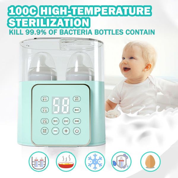 4 in 1 Intelligent Milk Warmer Hot Baby Bottles Steam Sterilizer