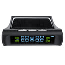 Wireless Solar TPMS Car Tire Pressure Monitor System + 4 External Sensors 0-5 Bar