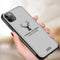 BAKEEY Deer Canvas Cloth Shockproof Protective Case for iPhone 11 Pro Max 6.5 inch