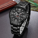 CURREN 8056 Full Steel Business Style Men Wrist Watch Waterproof Quartz Watches