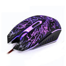 IMICE X5 6 Buttons 7 Colorful LED Breathing Light Optical USB Wired Gaming Mouse for PC