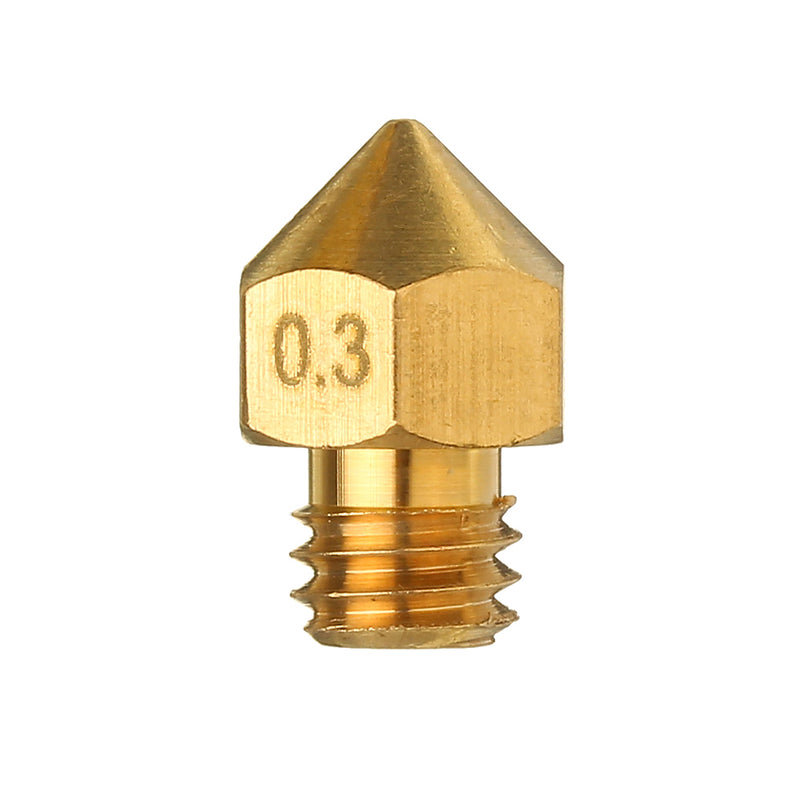 TRONXY 0.2mm/0.3mm/0.4mm/0.5mm Copper Extruder Nozzle For 3D Printer Parts