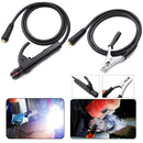 Drillpro 200A Groud Welding Earth Clamp Clip Set for MIG TIG ARC Welding Machine 1.5M Cable 10-25 Plug