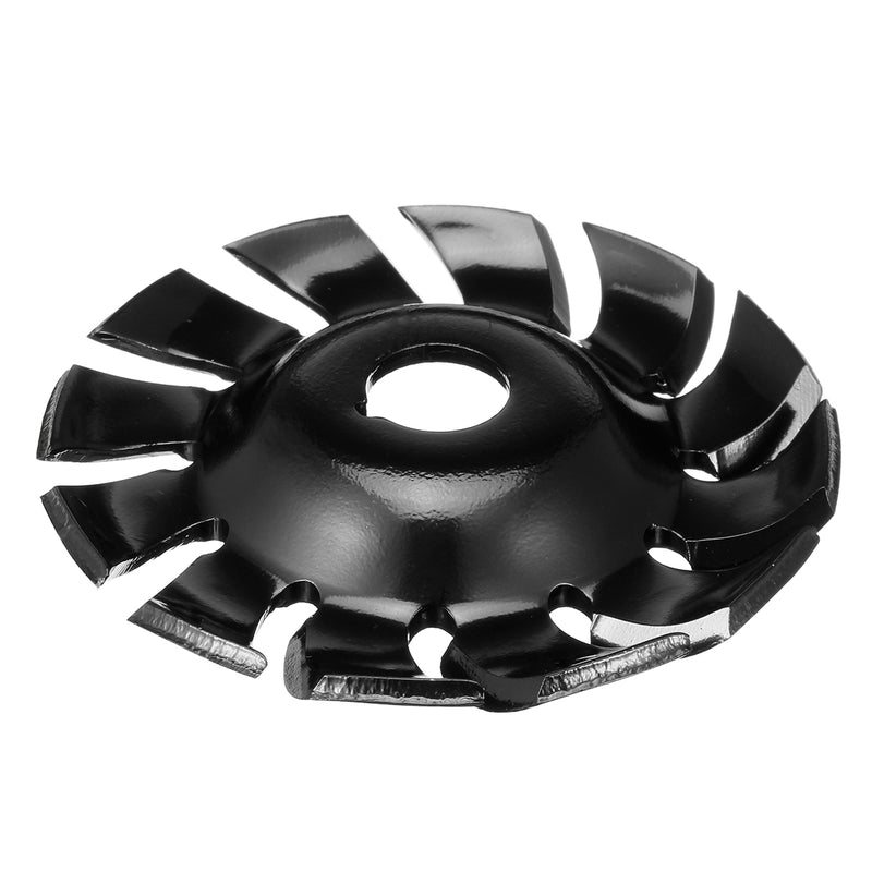90mm Wood Carving Disc 12T Woodworking Root Milling Cutter for 16mm Aperture Angle Grinder