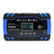 FOXSUR 12/24V 8A/4A Touch Screen Pulse Repair LCD Battery Charger Blue For Car Motorcycle Lead Acid Battery Agm Gel Wet