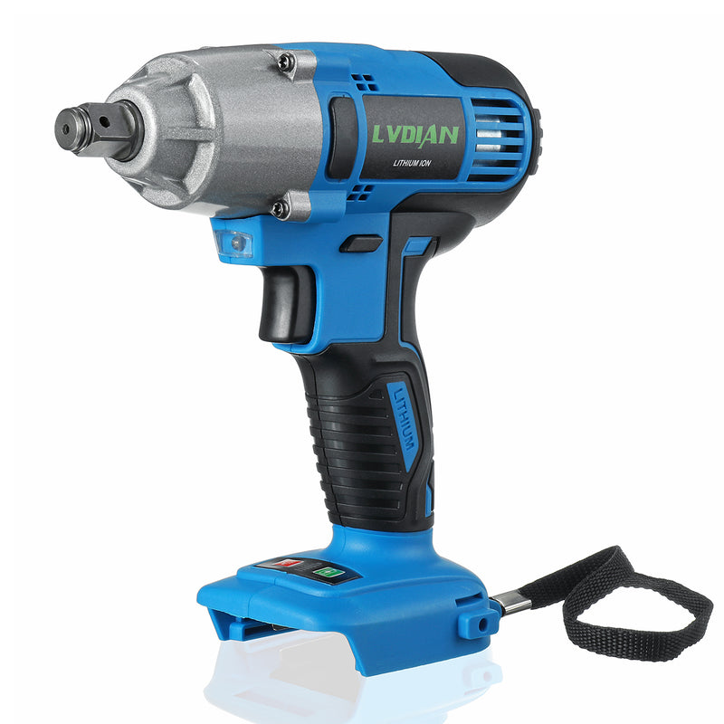 18V 320N.M Cordless Electric Impact Wrench Driver Stepless Speed Change Switch for Makita Battery Electric Wrench