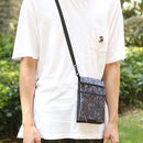 IPRee Travel Mini Nylon Crossbody Bag Reversible Wallet Coin Purse Shoulder Storage Pouch Women Men