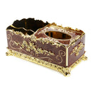 Retro Tissue Box Acrylic Paper Napkin Box Case Cover Phone Holders Organizer