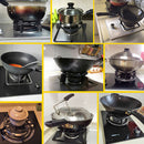 Universal Cast Iron Wok Stand Support/Stand for Burners Fits 99% Gas Hobs And Cookers Kitchen Storage Rack