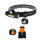 XANES XPE+COB 90 Rotatable LED Headlamp USB Rechargeable Outdoor Camping Hiking Cycling Fishing Light with Magnet